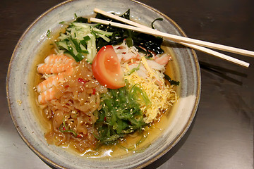 Image showing Japanese seafood