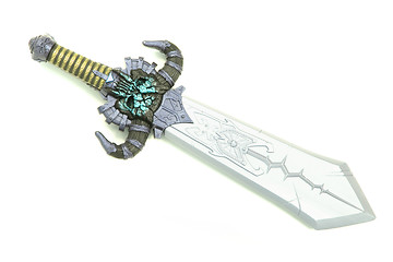 Image showing sword toy isolated