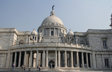 Image showing Victoria memorial, Kolkata, India