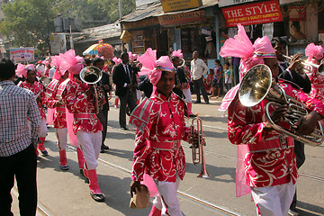 Image showing Annual Jain Digamber Procession in Kolkata, India