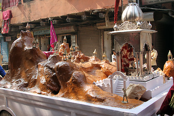 Image showing Annual Jain Digamber Procession in Kolkata, India