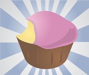 Image showing Cupcake muffin