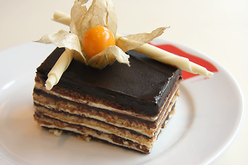 Image showing Opera cake