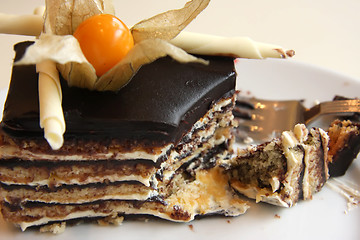 Image showing Opera cake
