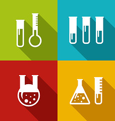 Image showing Chemical Test Tubes