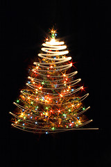 Image showing color christmas tree 