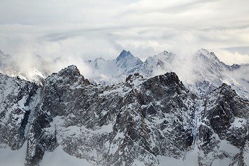 Image showing Mountains in the Alps