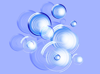 Image showing background of colour bubbles