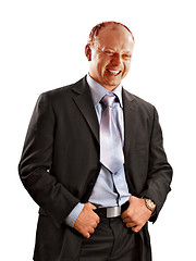 Image showing Happy handsome businessman