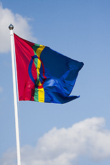 Image showing the saami flag