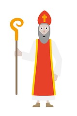 Image showing Saint Nicholas in bishop\'s clothing