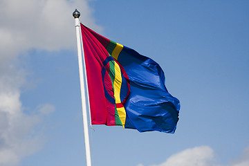 Image showing the saami flag