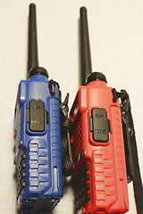 Image showing  Two walkie-talkies