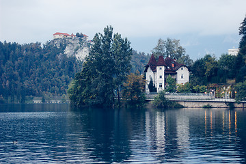 Image showing Beautiful views of Lake Bled