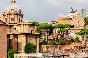 Image showing Rome, Italy. Ancient ruins of the Forum