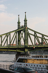 Image showing Liberty bridge, Budapest, Hungary