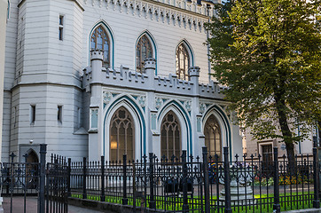 Image showing Facade of the old building in Riga