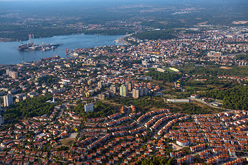 Image showing City of Pula, croatia, aerial view