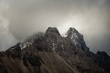 Image showing Scenic mountain landscape shot