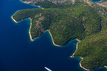 Image showing Croatia aerial view