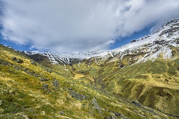 Image showing Scenic mountain landscape shot