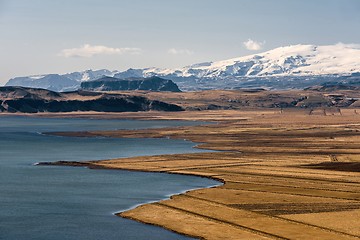 Image showing Aerial view near Vik