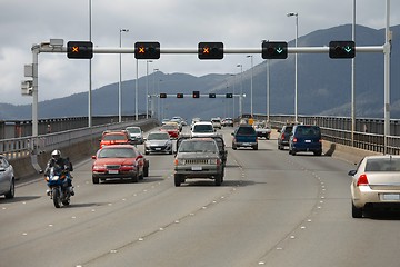 Image showing Highway with low traffic