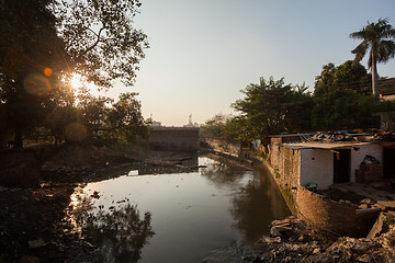 Image showing Assi River, Varanasi