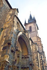 Image showing Church of Our Lady before Tyn exterior