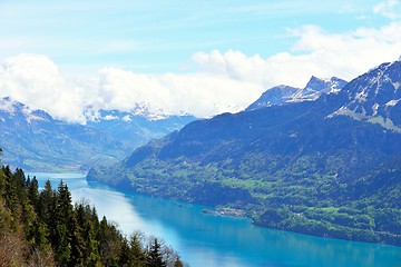 Image showing View from Harder Kulm, Interlaken, Switzerland