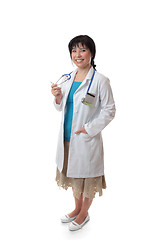 Image showing Friendly Female Doctor