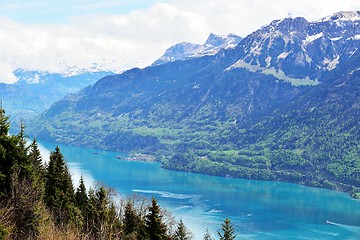 Image showing View from Harder Kulm, Interlaken, Switzerland