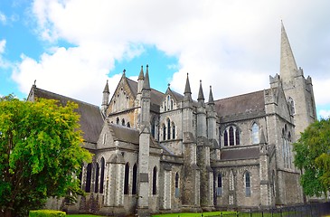 Image showing St. Patrick\'s cathedral in Dublin, Ireland