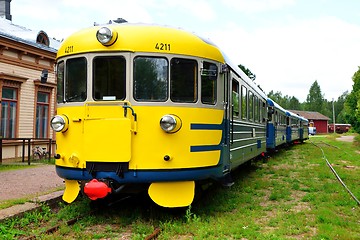 Image showing Dm7 diesel multiple unit train in Porvoo