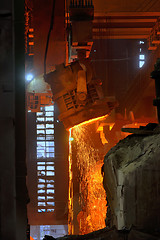 Image showing steel mills converter