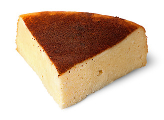 Image showing Appetizing piece of cheese casserole