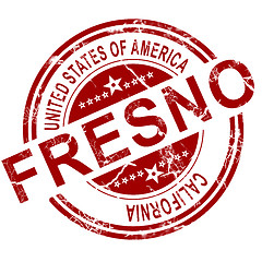 Image showing Fresno with white background