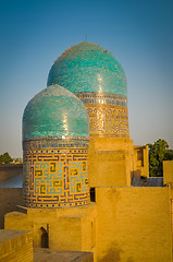 Image showing Circular columns in Samarkand