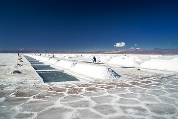 Image showing Salt mines in Argentina