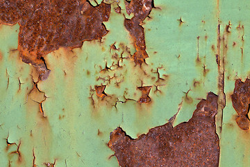 Image showing Rust and paint texture