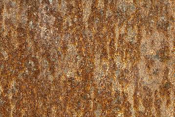 Image showing Rusty metal texture