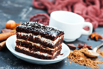 Image showing chocolate cake