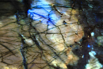 Image showing labradorite mineral background