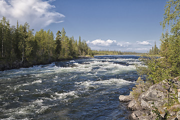 Image showing Umba river, Russia