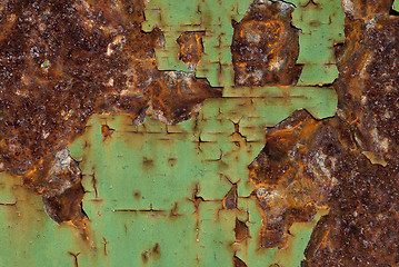 Image showing Rust and paint texture