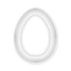 Image showing Picture frame egg shape. EPS 10