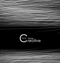 Image showing Creative Abstract Background with Lines