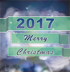 Image showing The happy Merry Christmas background