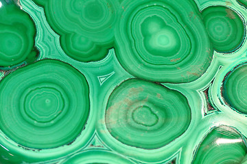 Image showing green malachite background