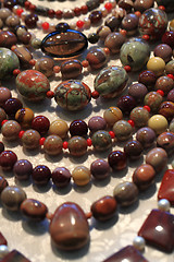 Image showing natural color gems background 